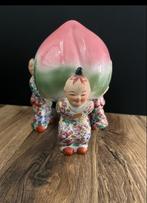Uniek Antiek Chinees beeldje perzik, Antiek en Kunst, Ophalen of Verzenden