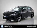 Skoda Kamiq 1.0 TSI Monte Carlo | Panodak | Camera | Stoelve, Stof, Gebruikt, Zwart, 630 kg