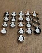 20x Roestvrijstalen Ringen Unisex – Verschillende Maten, Sieraden, Tassen en Uiterlijk, Ringen, Ophalen of Verzenden, Nieuw, IJzer of Staal