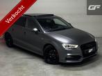 Audi A3 Limousine 1.4 TFSI S-Line Black Edition Pano Mattgri, Gebruikt, 4 cilinders, Leder en Stof, Origineel Nederlands