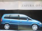 Opel Zafira OPC 2001 Brochure, Boeken, Auto's | Folders en Tijdschriften, Opel, Verzenden