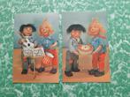 ansichtkaart a125) twee kaarten als Dappere Dodo en vriendje, Ophalen of Verzenden, 1940 tot 1960, Ongelopen, Kinderen
