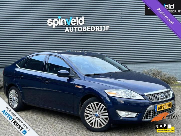 Ford Mondeo 2.3-16V Titanium BJ'08 NAP NL AUT CRUISE control, Auto's, Ford, Bedrijf, Te koop, Mondeo, ABS, Airbags, Airconditioning