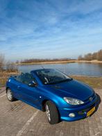 Peugeot 206 1.6 16V CC 2004 Blauw, Auto's, Voorwielaandrijving, 4 cilinders, Cabriolet, Handgeschakeld