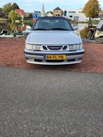 Saab 9-3 2.0 T Cabrio 2000 Grijs - Opknapper of onderdelen, 730 kg, 4 cilinders, Cabriolet, 4 stoelen