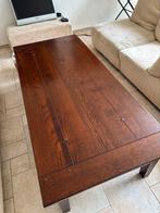 Eikenhouten Salontafel met Lades - 180x80, Huis en Inrichting, Tafels | Salontafels, Ophalen, Gebruikt, Eikenhout, 50 tot 100 cm