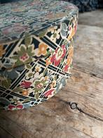 Antieke stoffen ronde doos ., Antiek en Kunst, Antiek | Woonaccessoires, Ophalen of Verzenden