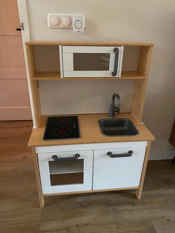 Speelkeuken (kinderkeuken), Kinderen en Baby's, Speelgoed | Speelkeukens, Gebruikt, Speelkeuken, Hout, Ophalen