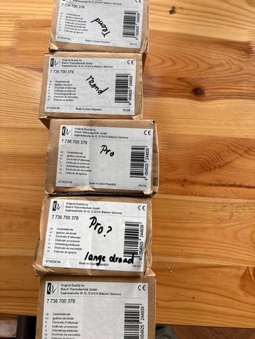 4x Proline NXT Ionisatiepen - Nieuw 7736700378 beschikbaar voor biedingen