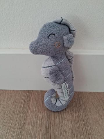 Knuffel Little Dutch zeepaard blauw 14 cm L162 beschikbaar voor biedingen
