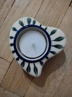 Bunzlau theelichthouder hartvormig - nieuw, Keramiek, Overige typen, Nieuw, Ophalen of Verzenden