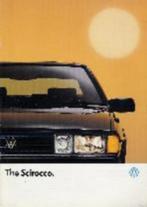 Volkswagen VW Scirocco 2 brochure/auto folder '84 - '90, Verzenden, Nieuw, Volkswagen