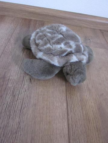Prachtige superzacht pluche bruin/groen/beige schildpad knuf beschikbaar voor biedingen
