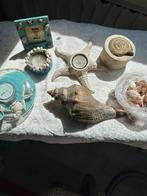 Schelpen decoraties;🐚waxinelichtjes/fotolijstje “, Ophalen of Verzenden, Overige materialen, Minder dan 25 cm