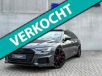 Audi A6 Avant 45 TFSI 245pk S-Tronic Competition S Edition S, Gebruikt, Zwart, 4 cilinders, Leder en Stof