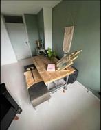 Binnen of buiten tafel vrijwel nieuw 140x80, Huis en Inrichting, Ophalen, 100 tot 150 cm, 50 tot 100 cm, Zo goed als nieuw