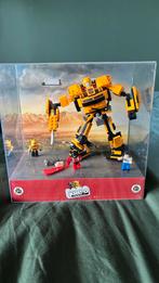 Bumblebee kre-o display. Case, Verzamelen, Transformers, Overige generaties, Ophalen of Verzenden, Zo goed als nieuw, Autobots