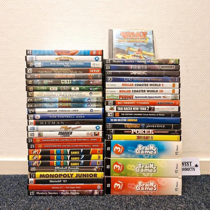 Heel veel leuke PC Games - Kinderspellen, Actie & Open World, Spelcomputers en Games, Games | Pc, Gebruikt, Avontuur en Actie