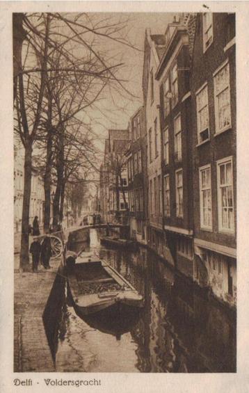 14 130 Delft Voldersgracht 1920 gelopen  beschikbaar voor biedingen