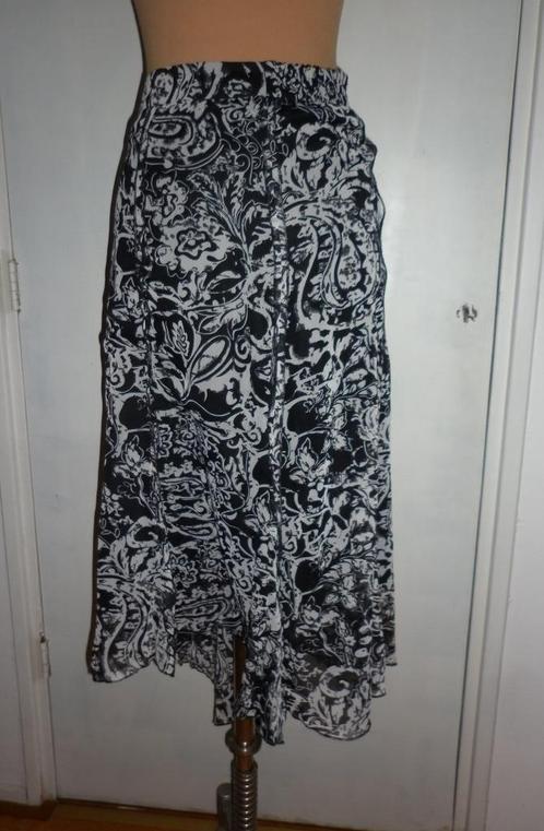 lange rok maat 50 merk Cavita, Kleding | Dames, Rokken, Maat 46/48 (XL) of groter, Zwart, Onder de knie, Verzenden