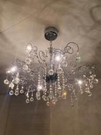 Prachtige Kristallen Lamp, Huis en Inrichting, Lampen | Kroonluchters, Ophalen, Zo goed als nieuw, Glas, Modern