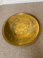 Koperen Schaal - Decoratief, Huis en Inrichting, Overige materialen, Gebruikt, Schaal, Rond