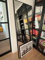 IKEA HOVET Spiegel - Zwart - 78x196 cm, Huis en Inrichting, Woonaccessoires | Spiegels, Ophalen, Zo goed als nieuw, 75 tot 100 cm