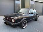 Volkswagen vw Golf 1 GTI 1.6 110PK 1982 zwart Origineel NL, Auto's, Oldtimers, Stof, Overige carrosserieën, Zwart, Handgeschakeld