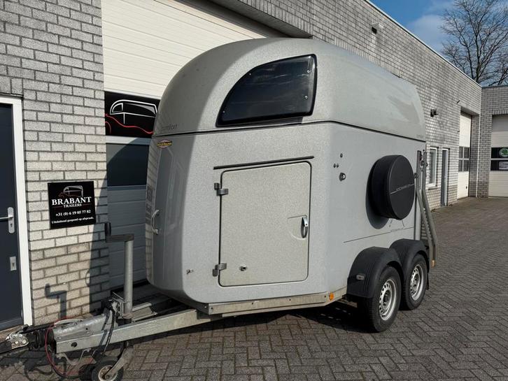 Nette Bockmann Comfort 2 paards paardentrailer uit 2017!, Dieren en Toebehoren, Paarden en Pony's | Trailers en Aanhangwagens