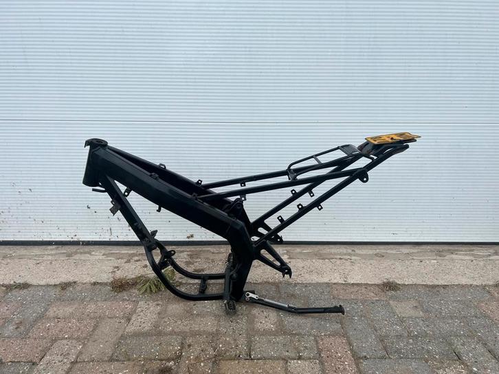 Derbi evo frame met kenteken, Fietsen en Brommers, Brommeronderdelen | Algemeen, Gebruikt, Frame, Ophalen