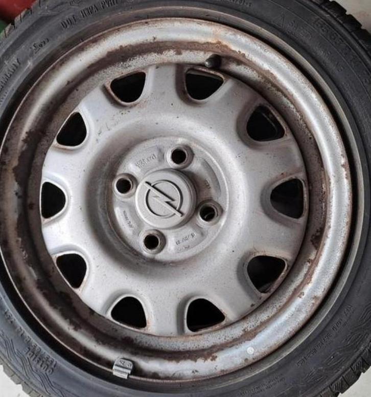 Velgen Opel Agila 4 stuks, Auto diversen, Aanhangwagen-onderdelen, Gebruikt, Ophalen