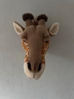 Grote realistische giraffe-kop, Bibib Wild en Soft. 32cm, Ophalen, Zo goed als nieuw, Wanddecoratie