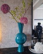 👍Prachtige groene blauwe vaas metaal | light & living, Huis en Inrichting, Woonaccessoires | Vazen, Overige materialen, Blauw