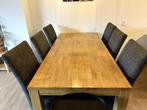 Eetkamerstoelen grijs, Huis en Inrichting, Stoelen, Ophalen, Hout, Gebruikt, Grijs