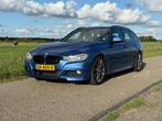 BMW 318d 190pk motorblok 153.600km High Ex. M-pakket Carplay, 745 kg, Achterwielaandrijving, 1995 cc, Blauw