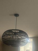 Hanglamp Indy bamboe zwart Ø55 cm, Huis en Inrichting, Lampen | Hanglampen, Ophalen, Zo goed als nieuw, Hout, Minder dan 50 cm