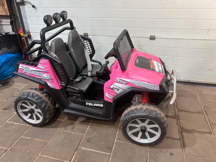 Polaris rzr 24V buggy utv crossauto elektrisch kinderen, Kinderen en Baby's, Speelgoed | Buiten | Voertuigen en Loopfietsen, Ophalen of Verzenden