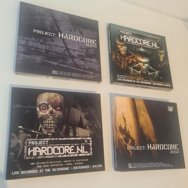4 Dubbel CD ' s van Project Hardcore., Cd's en Dvd's, Cd's | Dance en House, Gebruikt, Overige genres, Ophalen of Verzenden