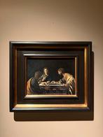 Schilderij naar caravaggio 19/20 e eeuw, Antiek en Kunst, Kunst | Schilderijen | Klassiek, Ophalen of Verzenden