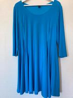 YOEK Aqua blauwe Tuniek maat M = ca 46 (Travelstof), Kleding | Dames, Grote Maten, Yoek, Blouse of Tuniek, Zo goed als nieuw, Verzenden