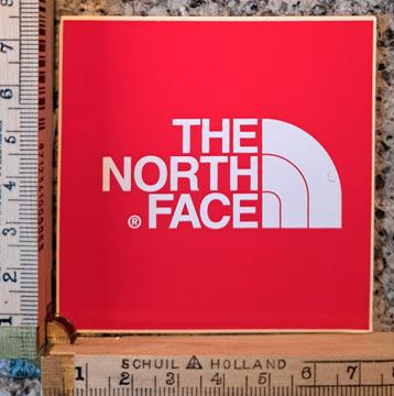 Vintage sticker The North Face logo merk jas  beschikbaar voor biedingen