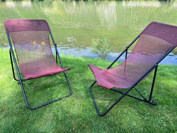 2 campingstoelen beschikbaar voor biedingen