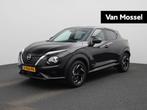 Nissan Juke 1.6 Hybrid N-Connecta | Navi | ECC | PDC | LMV |, Auto's, Nissan, Gebruikt, Zwart, Origineel Nederlands, Bedrijf