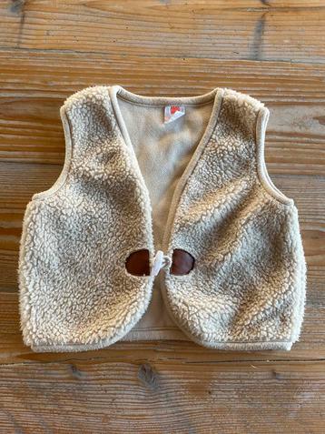Bodywarmer teddy vestje | Maat 92 beschikbaar voor biedingen