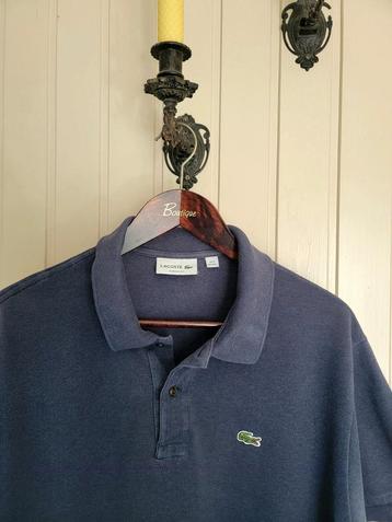 Mooie, originele, donkerblauwe Lacoste polo, XXXL, Fr.8  beschikbaar voor biedingen