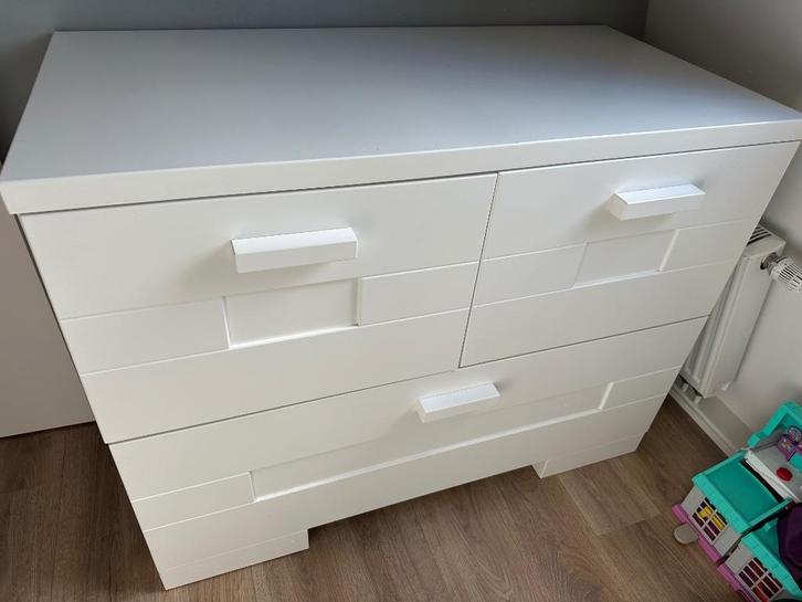 Commode en ledikant set, Kinderen en Baby's, Babywiegjes en Ledikanten, Gebruikt, Ledikant, Ophalen