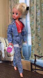3-delige jeans outfit met discman voor Sindy, Fleur, Barbie, Ophalen of Verzenden, Gebruikt, Kleertjes