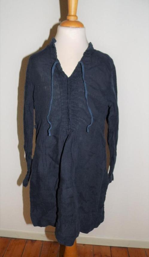 mooie linnen Lot & Binc jurk tuniek maat 128, Kinderen en Baby's, Kinderkleding | Maat 128, Zo goed als nieuw, Meisje, Jurk of Rok