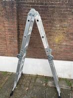 Aluminium ladder - Opvouwbaar/Inschuifbaar, Gebruikt, Ophalen of Verzenden, Ladder, Opvouwbaar of Inschuifbaar