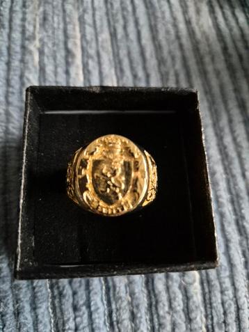 Heren ring met afbeelding van leeuw maat 21,5-22mm beschikbaar voor biedingen